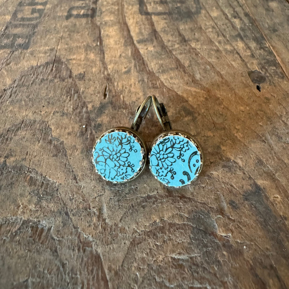 Gold and Teal