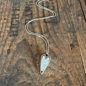 Dainty Sterling Heart 3