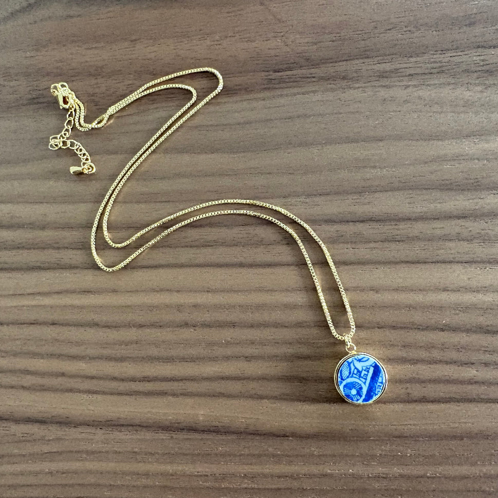 A Piece of Blue Willow