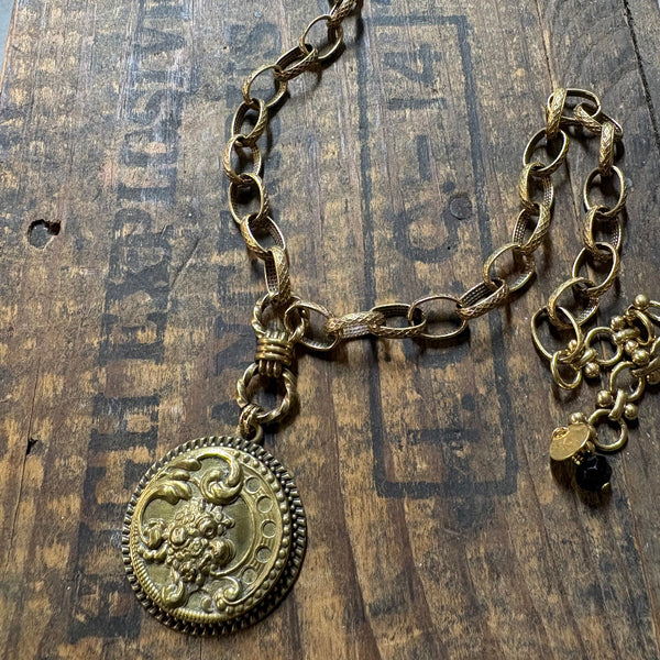 Floral Brass